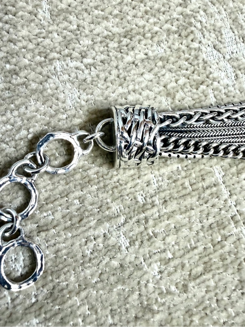 Silpada Silver ‘Talk of the Town’ Multi-Strand Bracelet - Picture 14 of 16